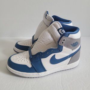 NEW Nike Air Jordan High OG True Blue Shoes DZ5485-410 Size Mens 3.5 Womens 5